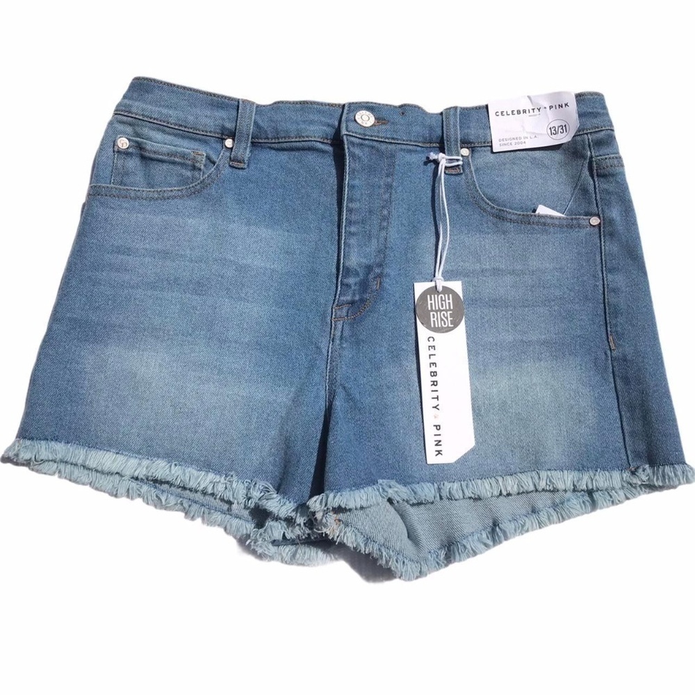 NWT High Rise Mom Denim Shorts